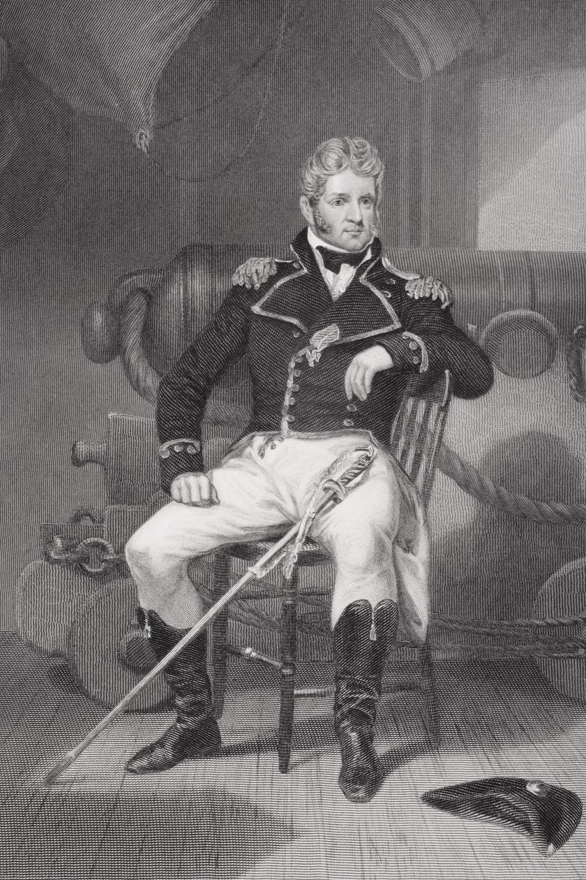 Portrét Thomase Macdonougha (1783-1825) od Alonzo Chappel