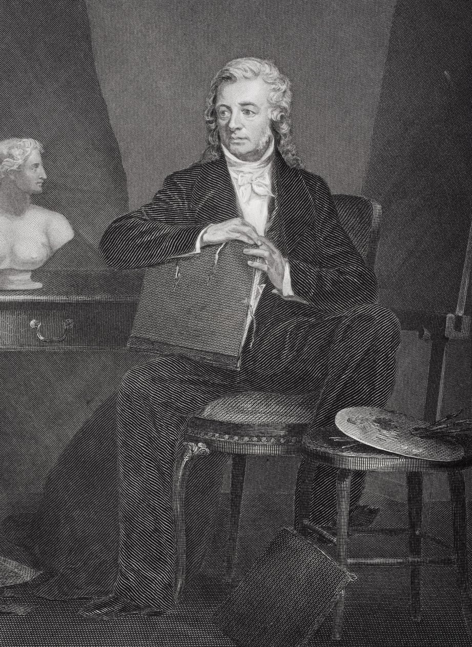 Portrét Washingtona Allstona (1779-1843) od Alonzo Chappel
