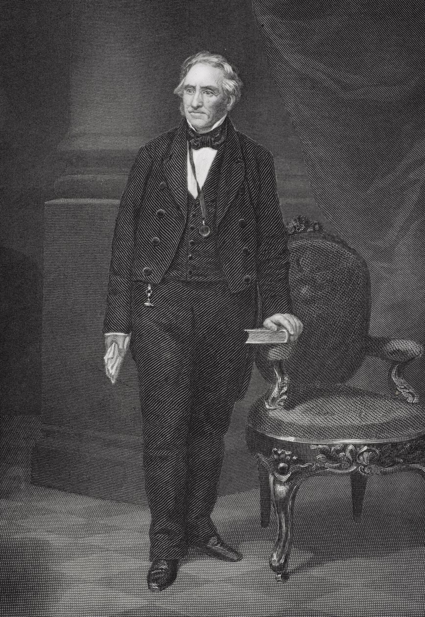 Portrét Thomase Harta Bentona (1782-1858) od Alonzo Chappel