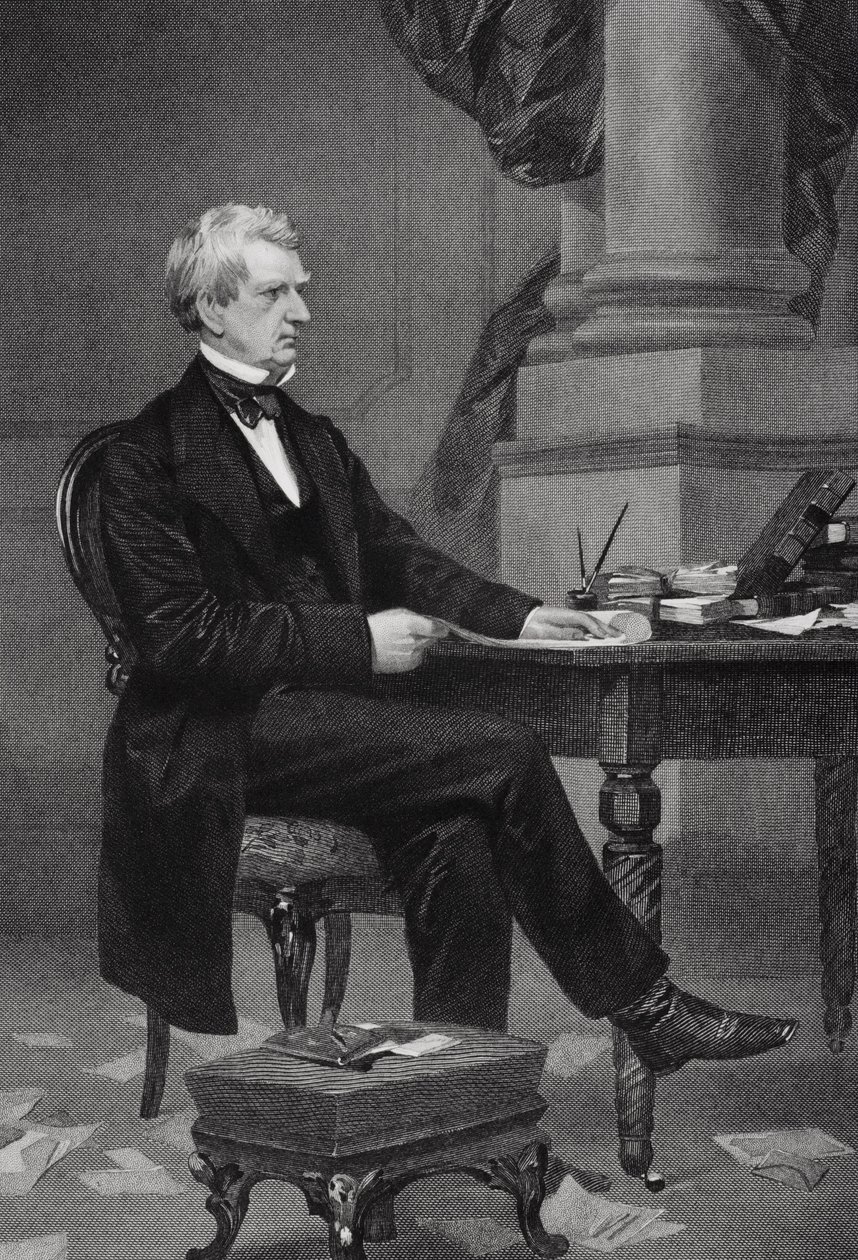 Portrét Williama Henryho Sewarda (1801-72) od Alonzo Chappel