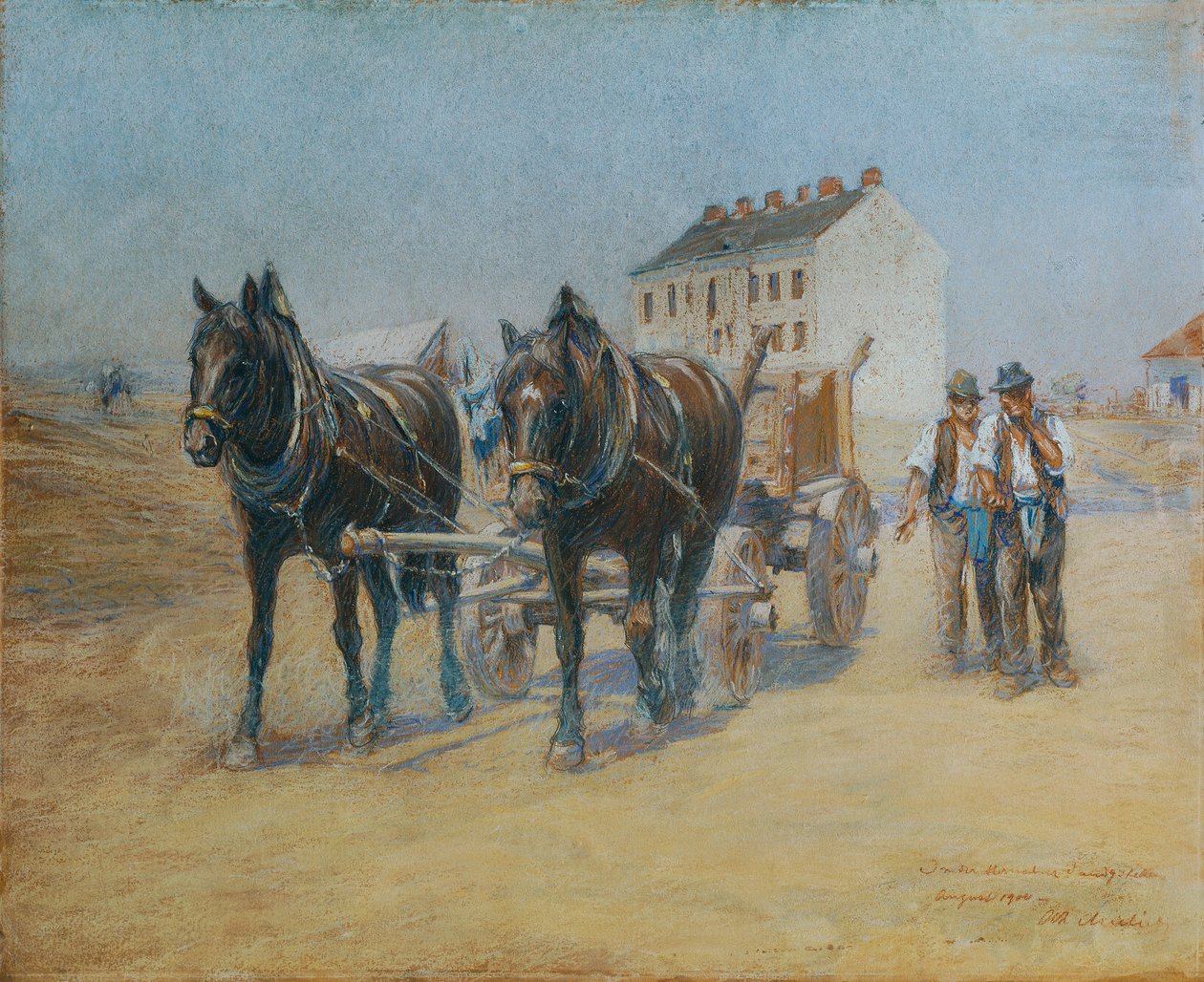 V Hernalser Sandgstätte od Alphons Leopold Mielich