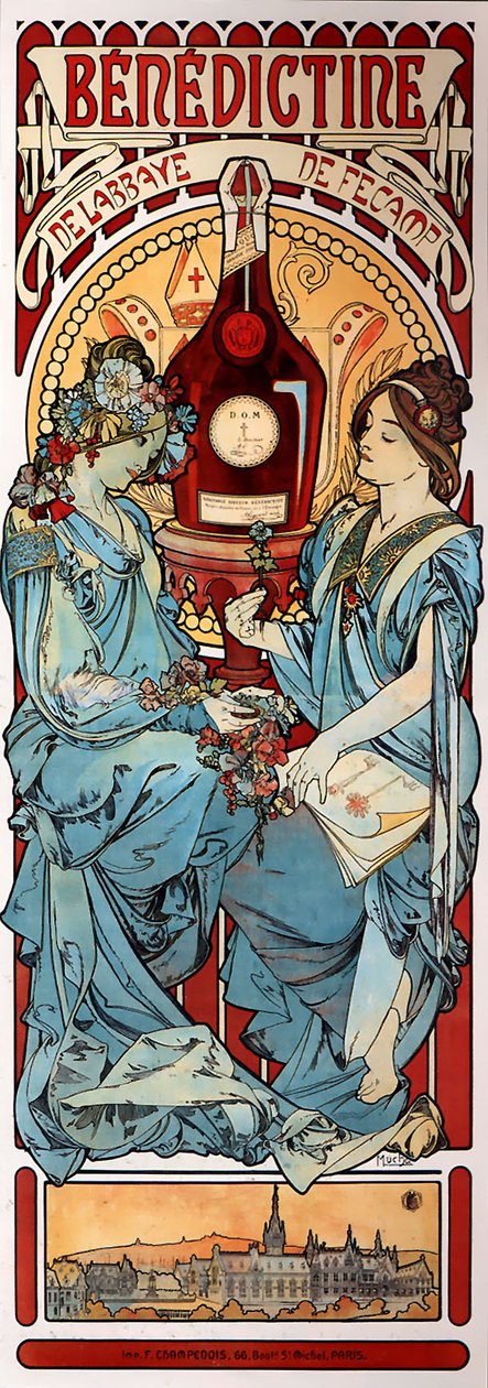  Benedictinen od Alphonse Mucha