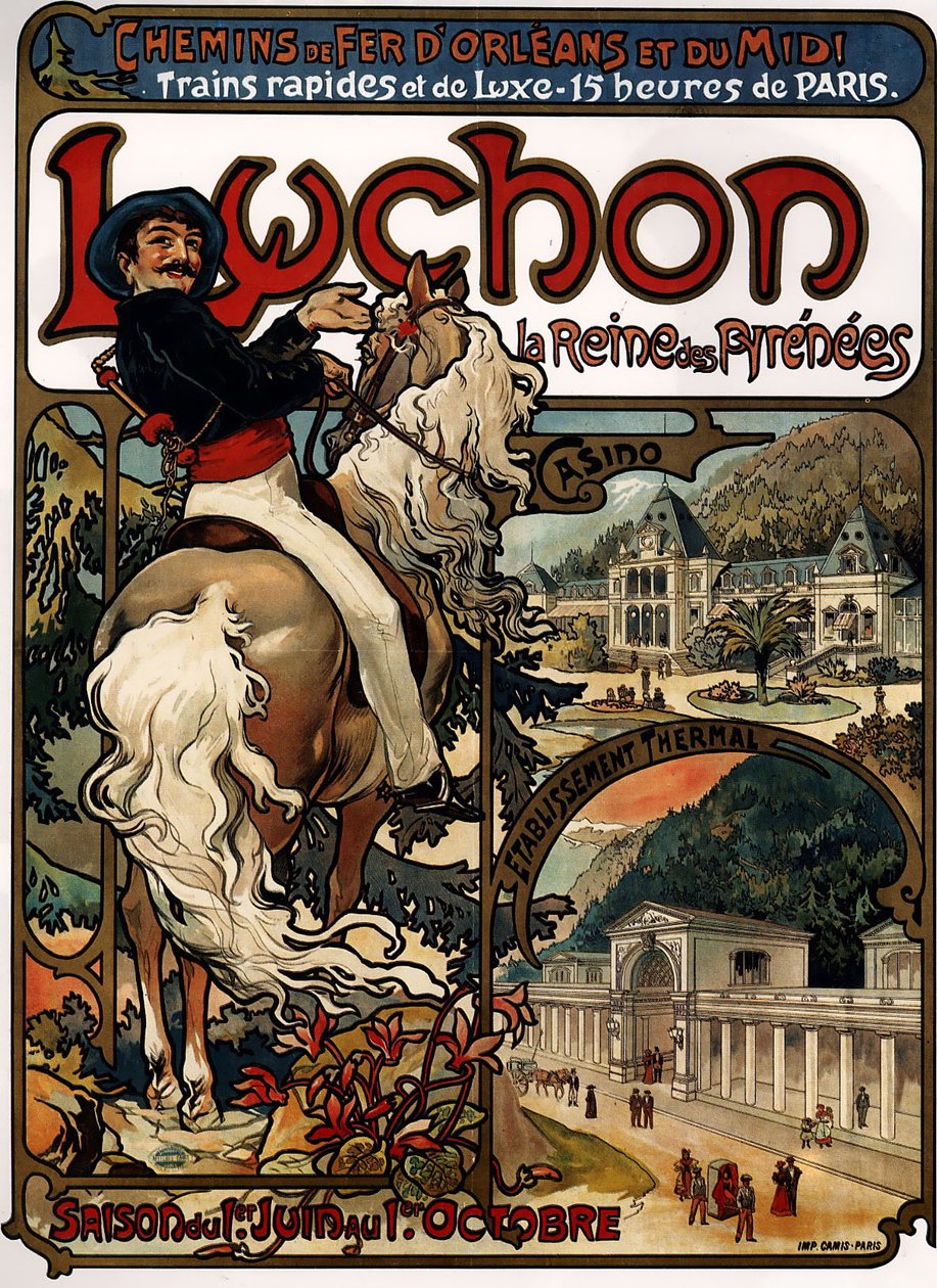 Luchon od Alphonse Mucha