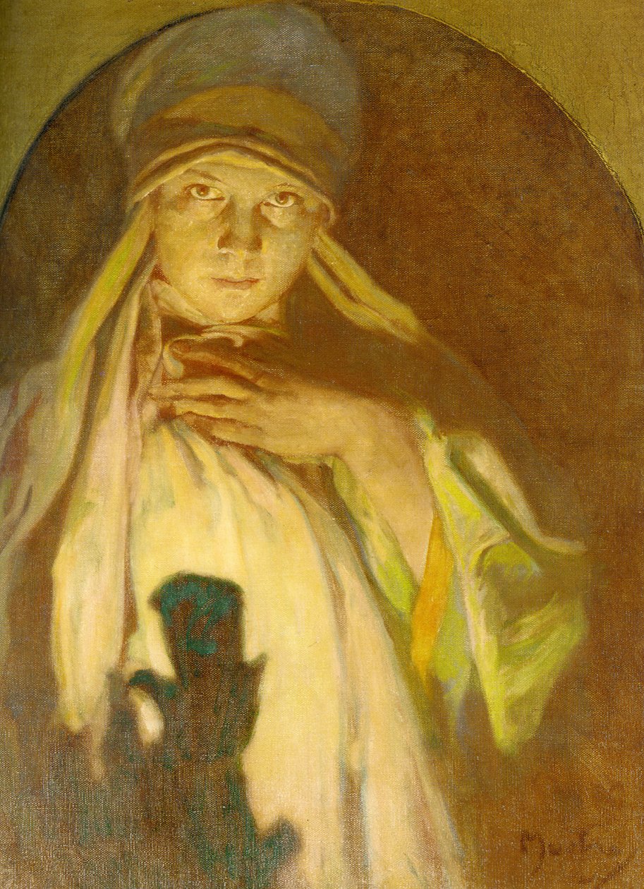 Čarodějka od Alphonse Mucha