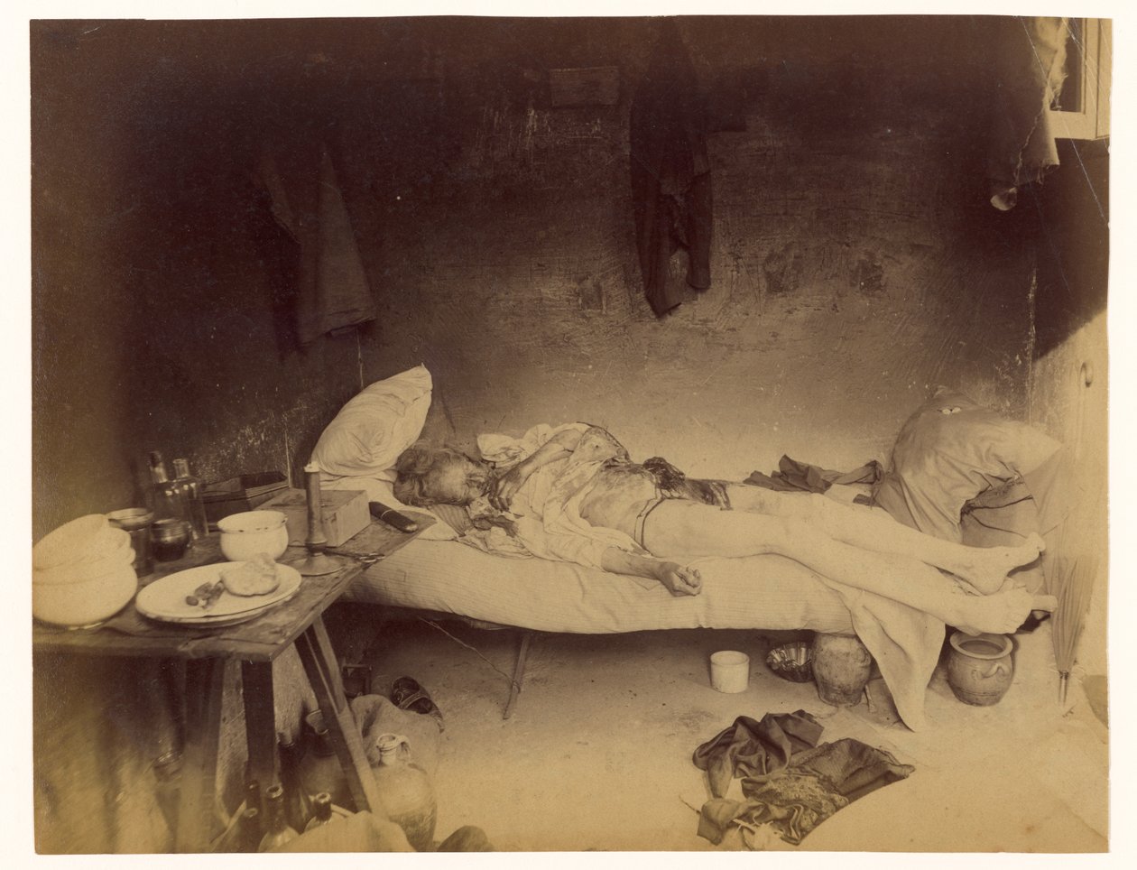 Vražda ženy jménem Fourmentin Caroline Céleste ... Nález mrtvoly od Alphonse Bertillon