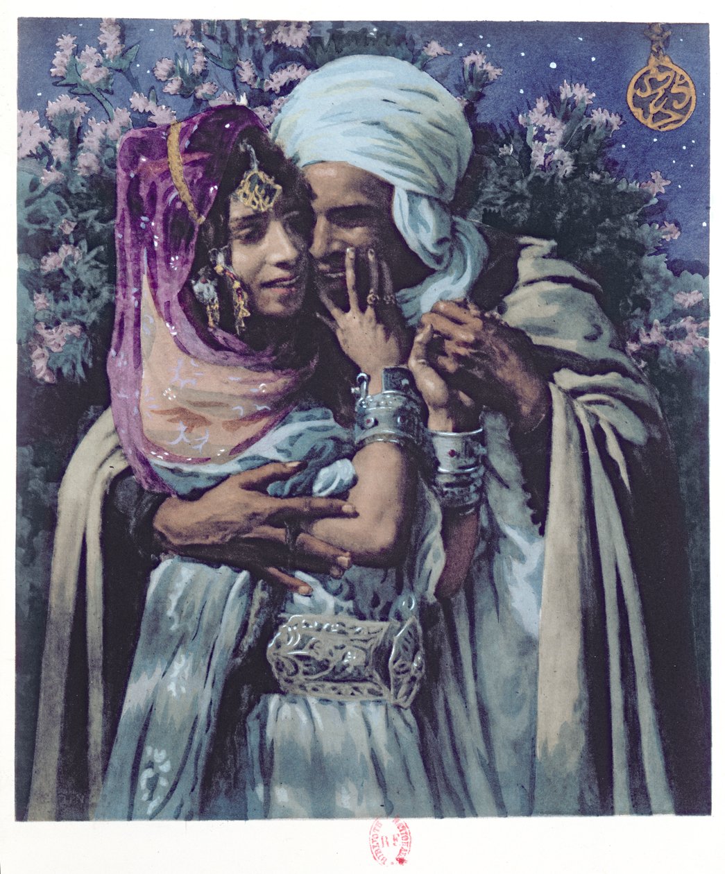 Slave to Love (barevné lito) od Alphonse Etienne Dinet