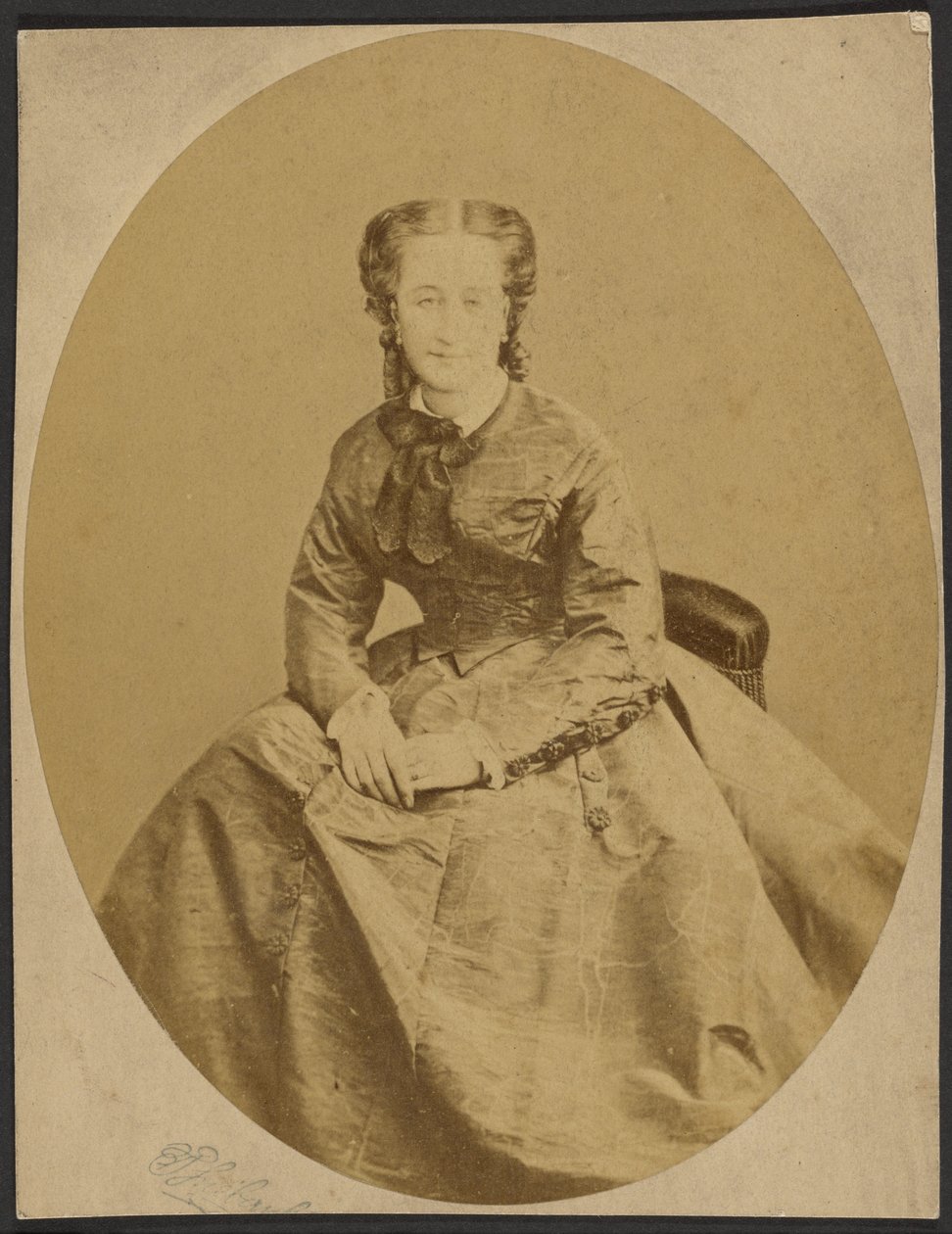 Pauline de Metternich, rozená Pauline Sander od Alphonse J. Liébert
