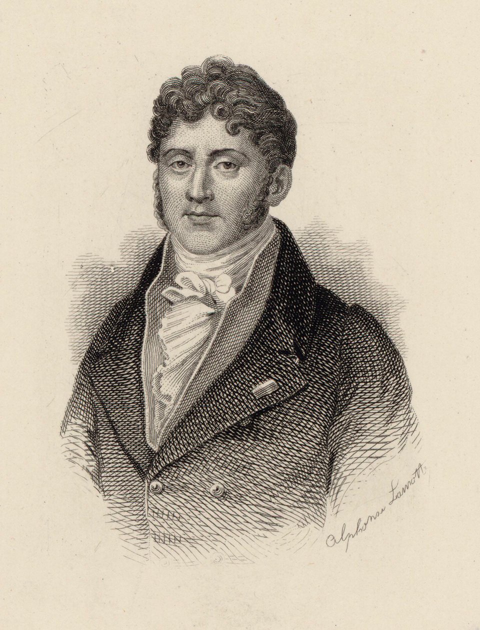 Portrét skladatele Étienna Nicolase Méhula 1763-1817. od Alphonse Lamotte