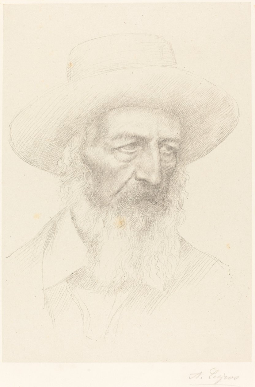 Alfred, lord Tennyson od Alphonse Legros