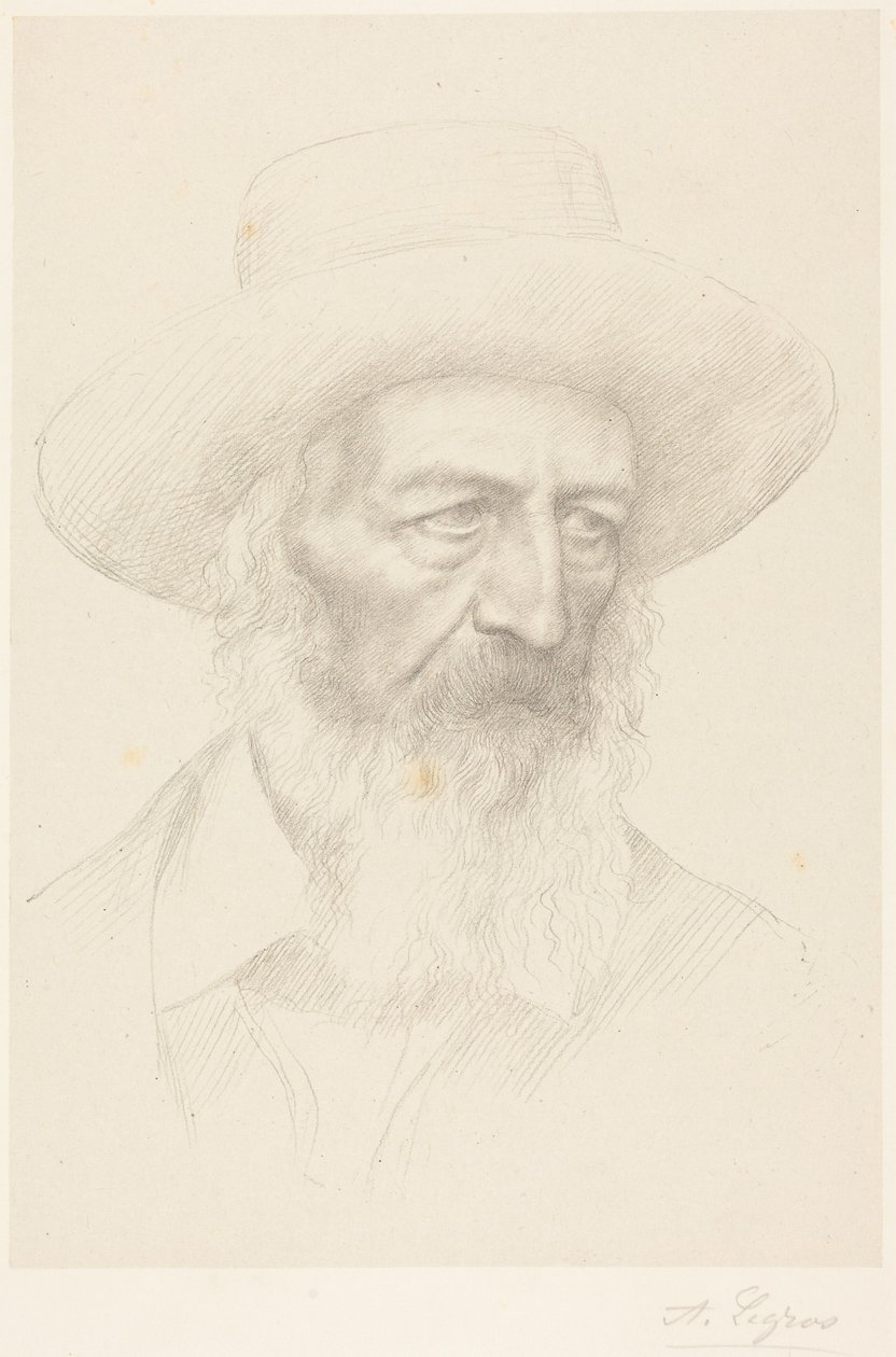 Alfred, lord Tennyson od Alphonse Legros