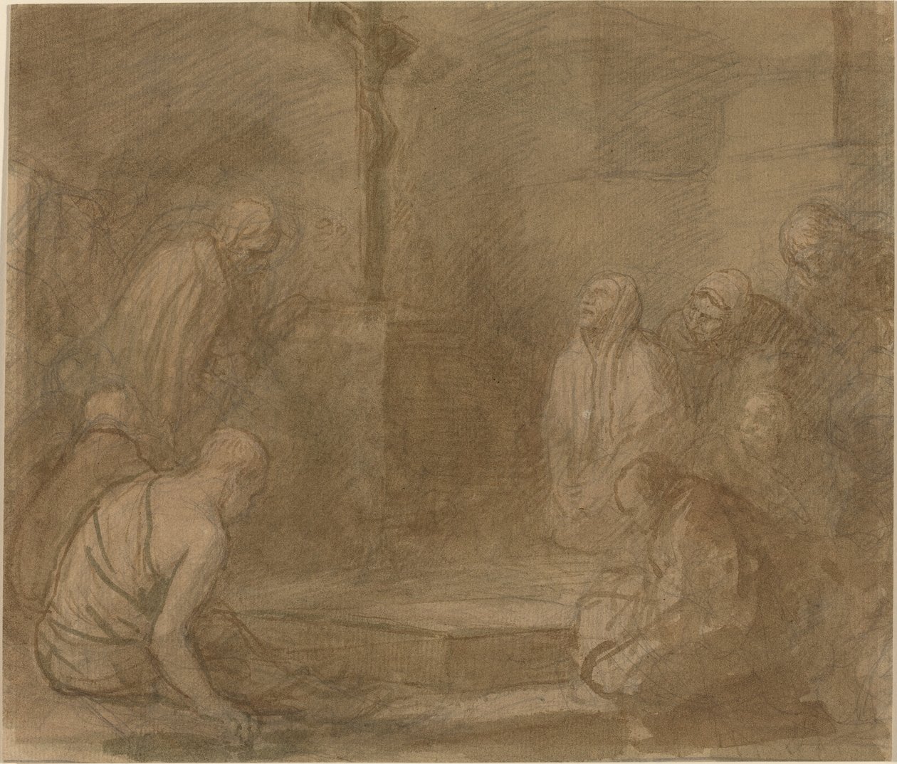 U paty kříže od Alphonse Legros
