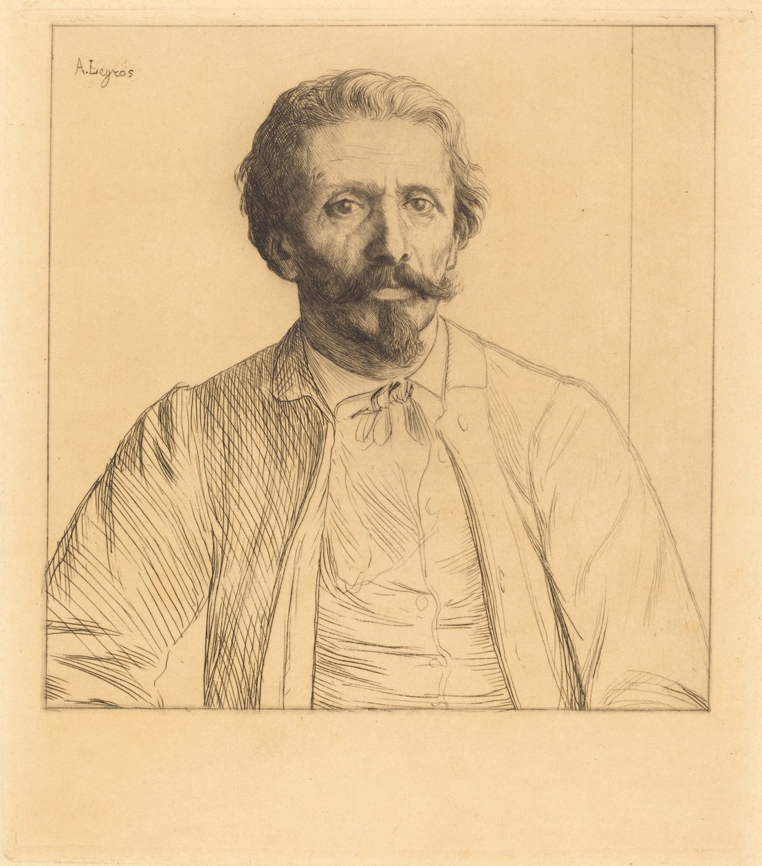 Auguste Delatre od Alphonse Legros
