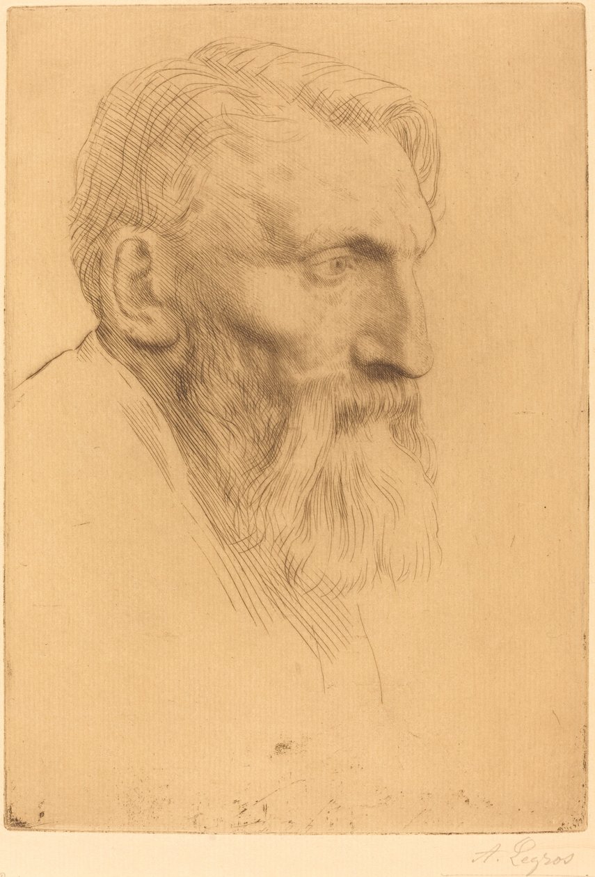 Auguste Rodin od Alphonse Legros