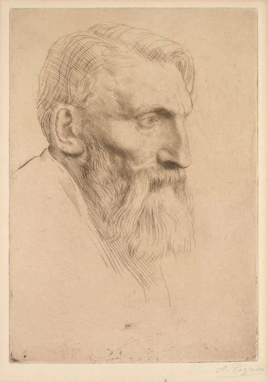 Auguste Rodin od Alphonse Legros