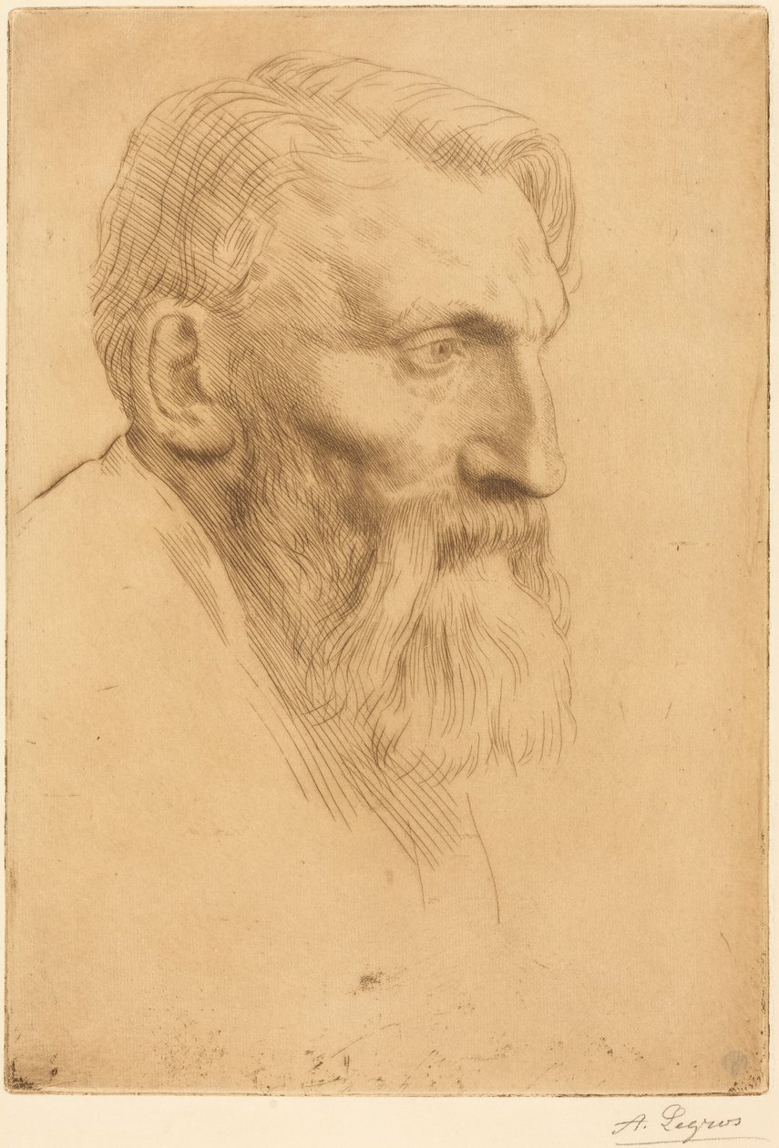 Auguste Rodin od Alphonse Legros