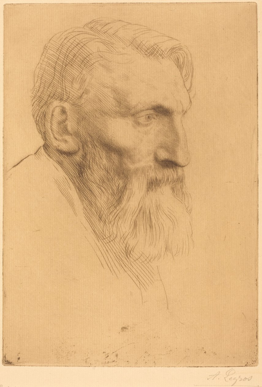 Auguste Rodin od Alphonse Legros
