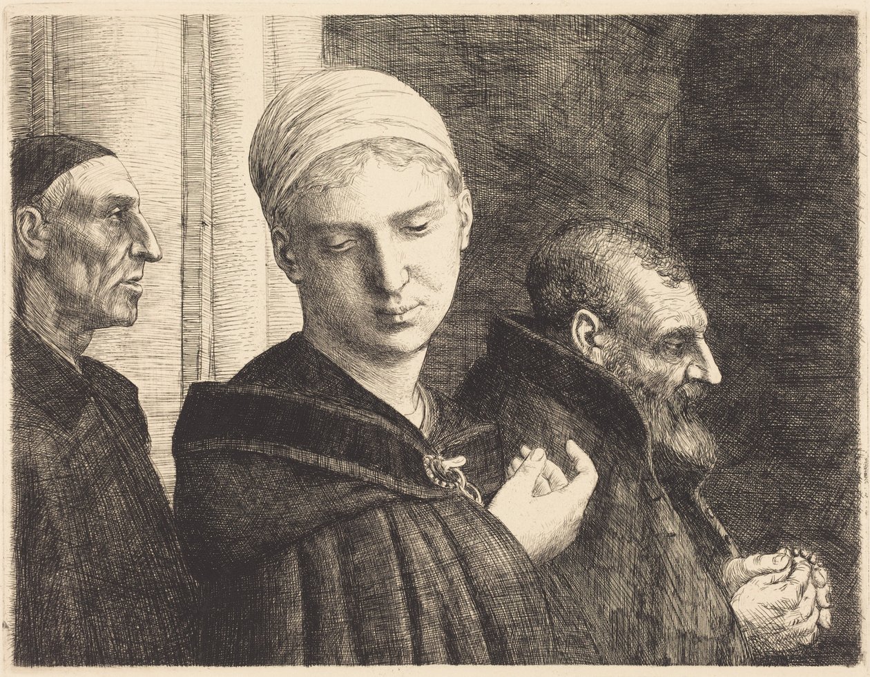 Křest od Alphonse Legros