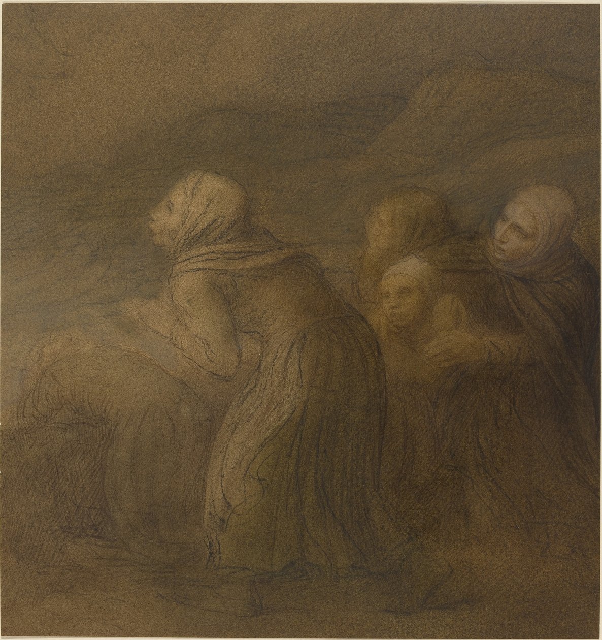 Loď v nesnázích od Alphonse Legros