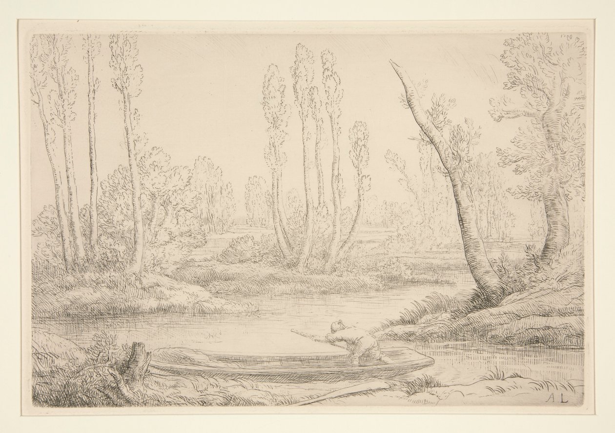Nedaleko břehů Sommy od Alphonse Legros