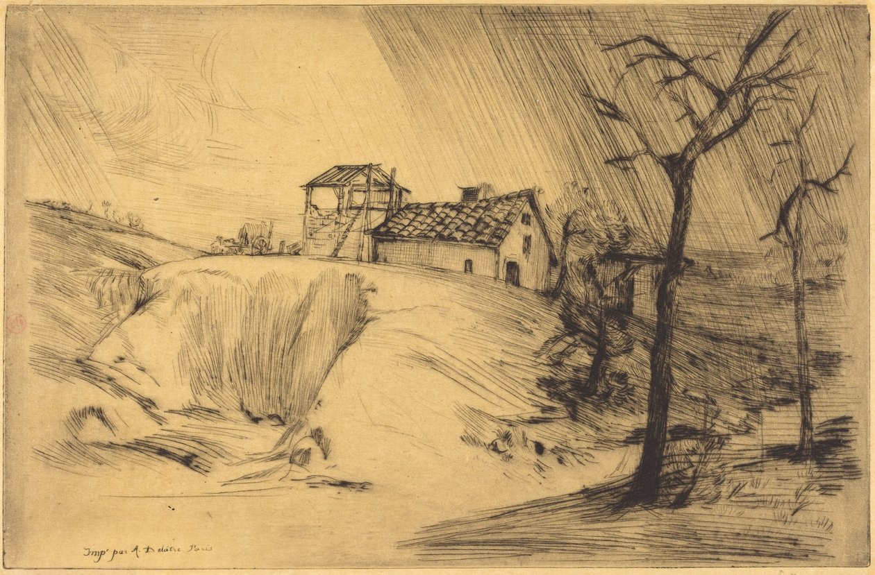 Cihlářství (La Briqueterie) od Alphonse Legros