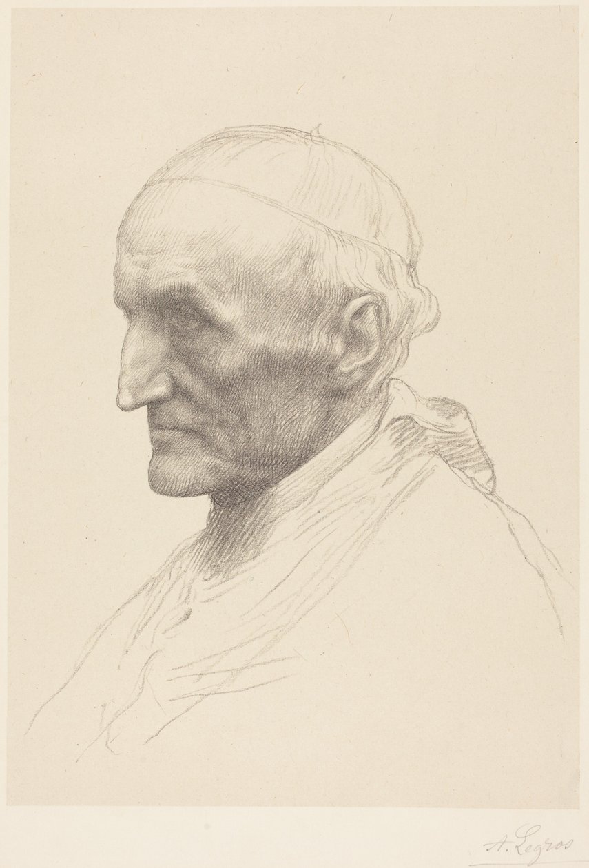 Kardinál Manning, 2. deska od Alphonse Legros
