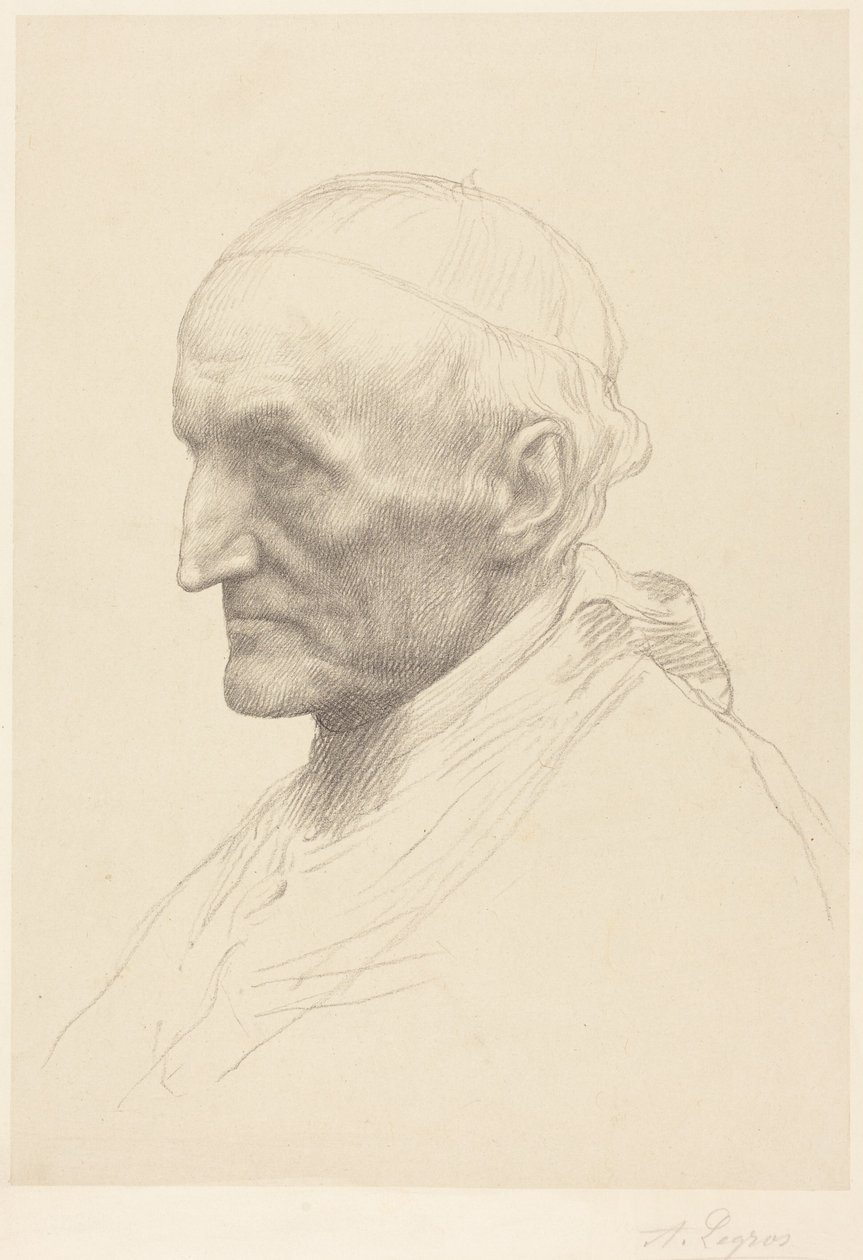 Kardinál Manning, 2. deska od Alphonse Legros