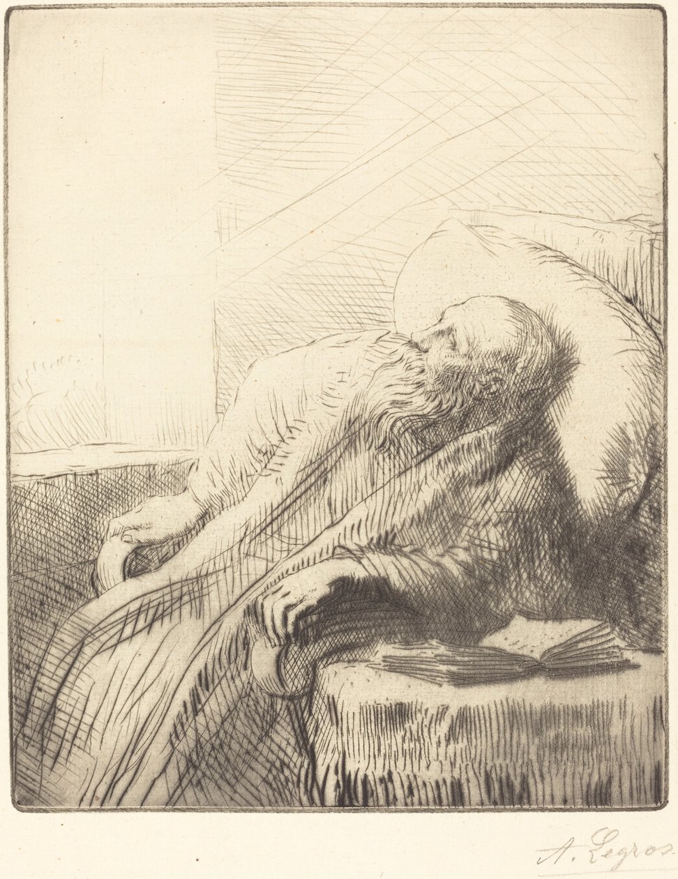 Rekonvalescent (Le rekonvalescent) od Alphonse Legros