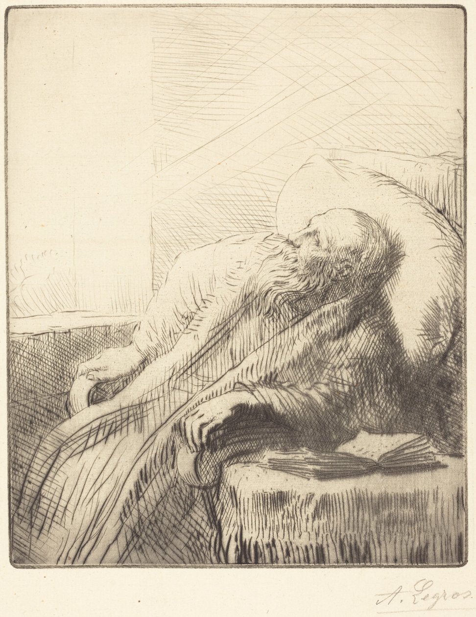 Rekonvalescent od Alphonse Legros
