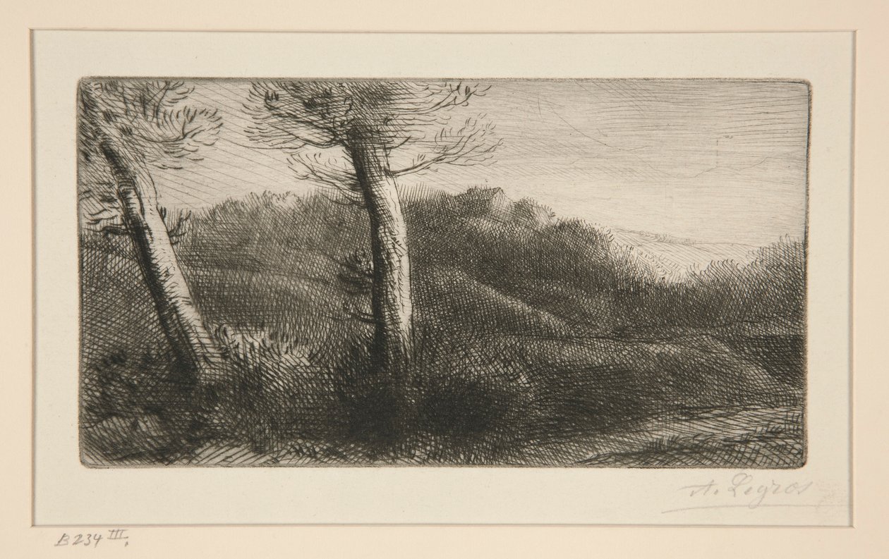 Západ slunce od Alphonse Legros