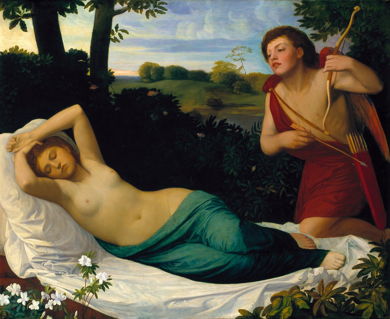 Amor a psychika od Alphonse Legros