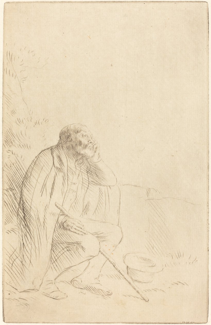Denní sen (snílek) od Alphonse Legros
