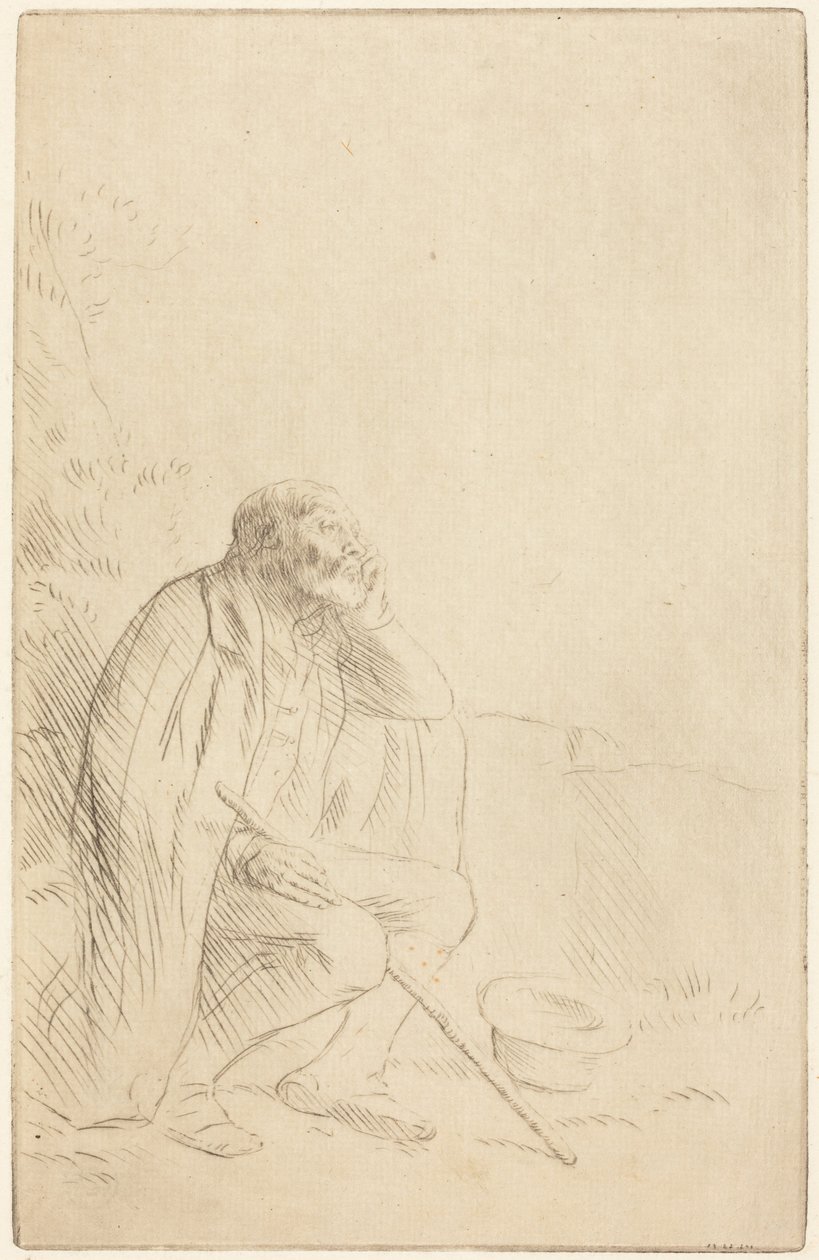Day-dream (Snílek) od Alphonse Legros