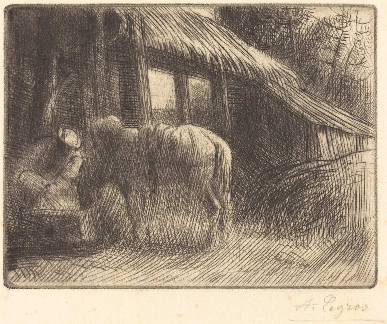 Pítko, 2. talíř od Alphonse Legros