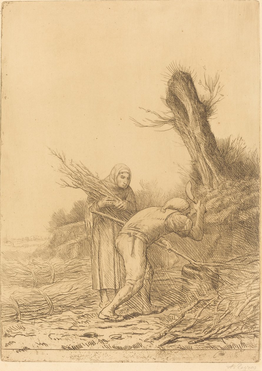 Fagot-makers od Alphonse Legros