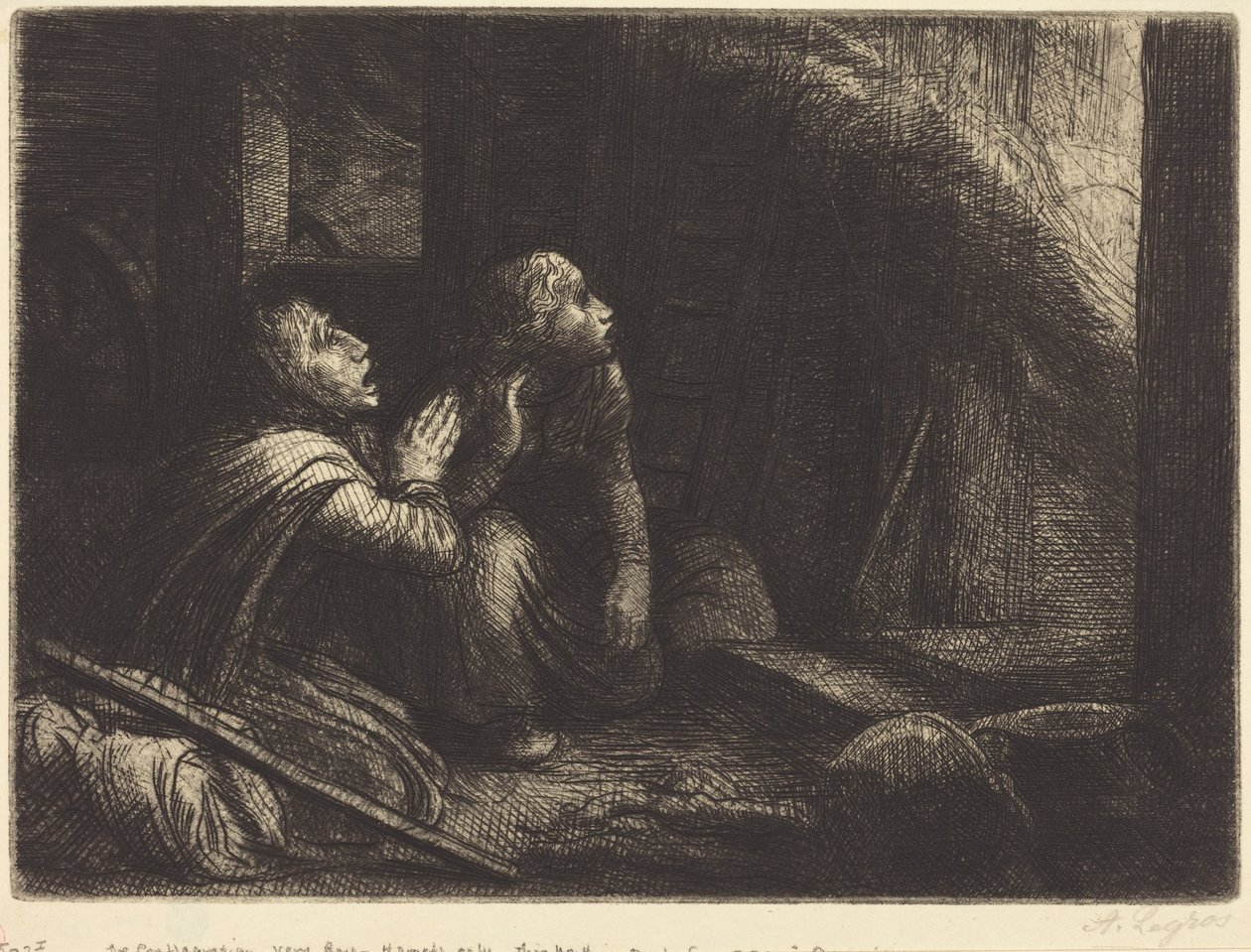 Požár, 3. deska (Požár) od Alphonse Legros