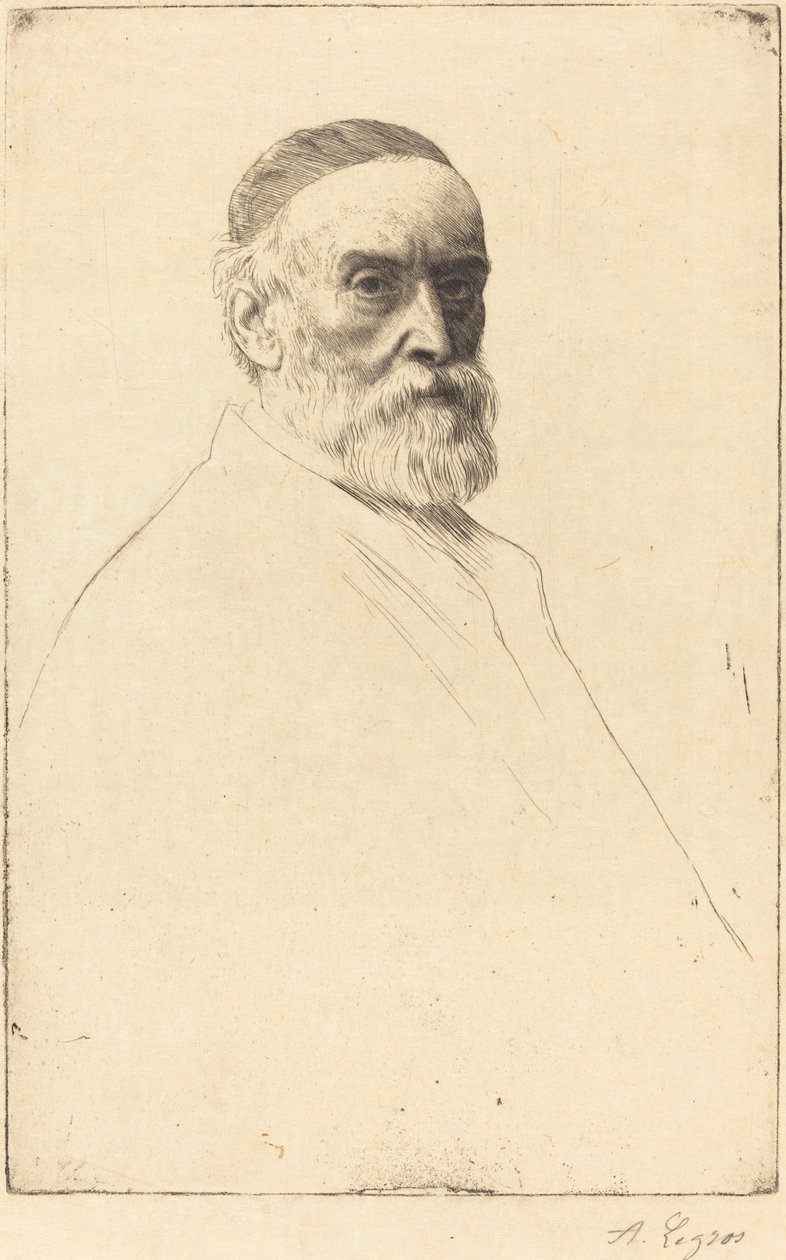 G.F. Watts, R.A.. od Alphonse Legros