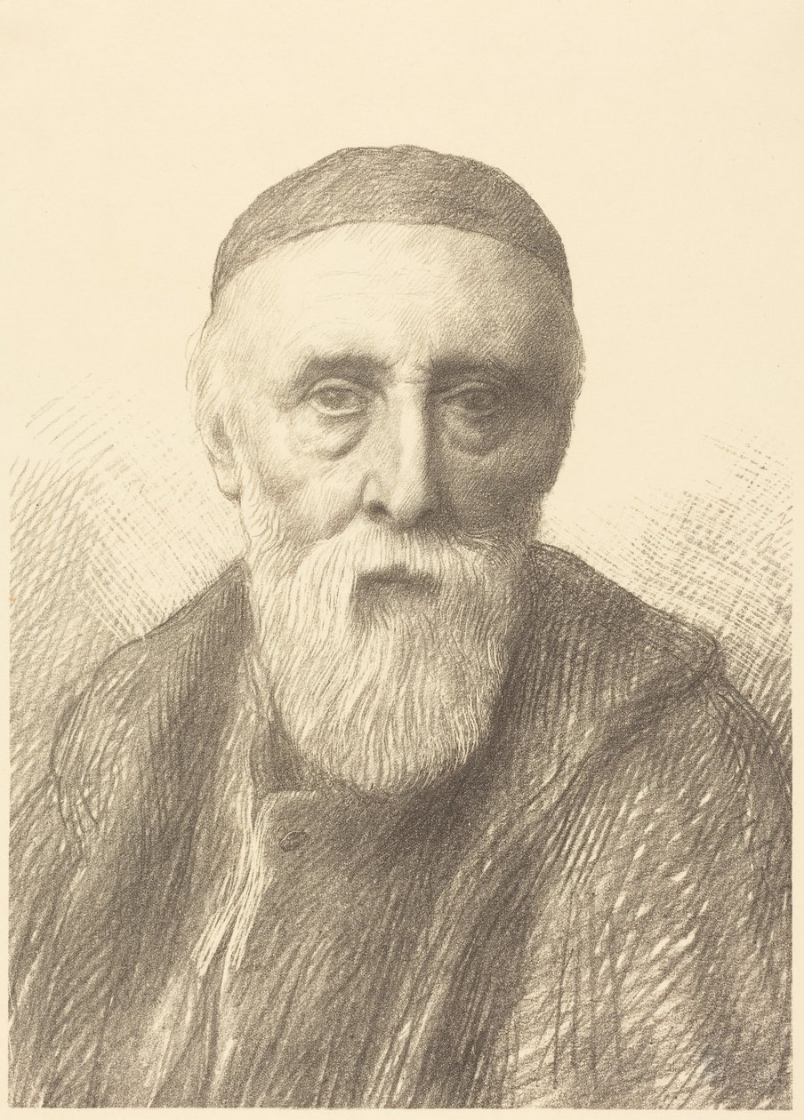G.F. Watts, R.A., 2. deska od Alphonse Legros