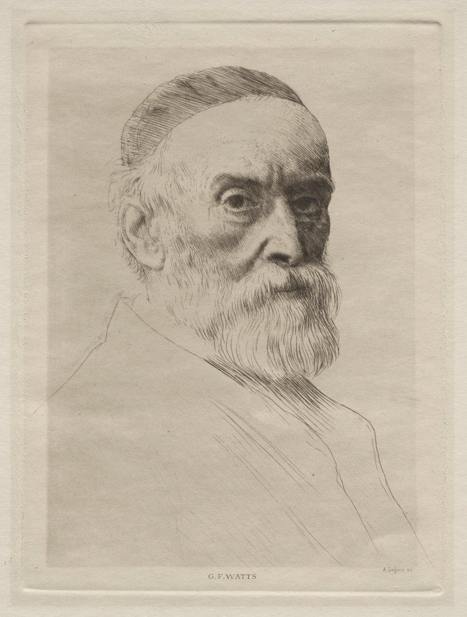 G. F. Watts. od Alphonse Legros