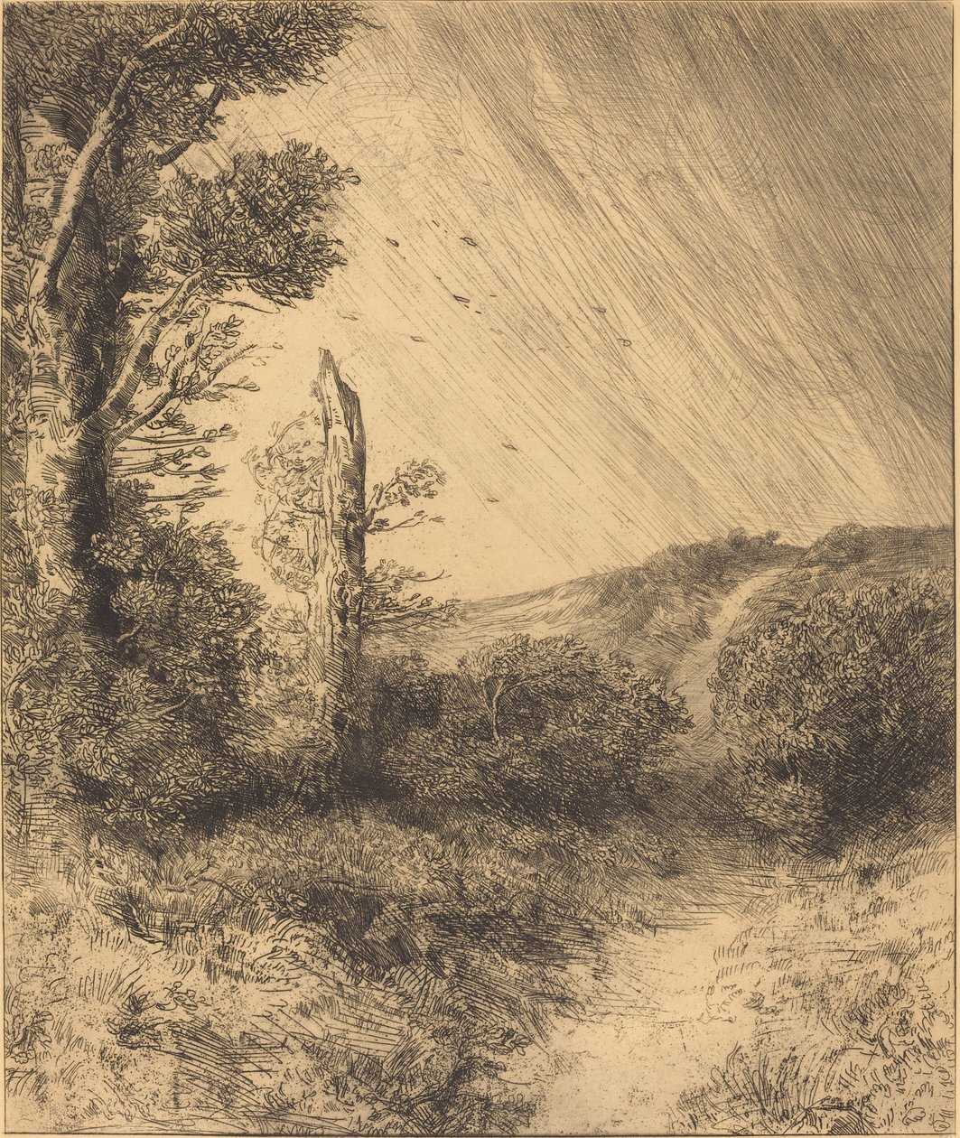 Závan větru od Alphonse Legros