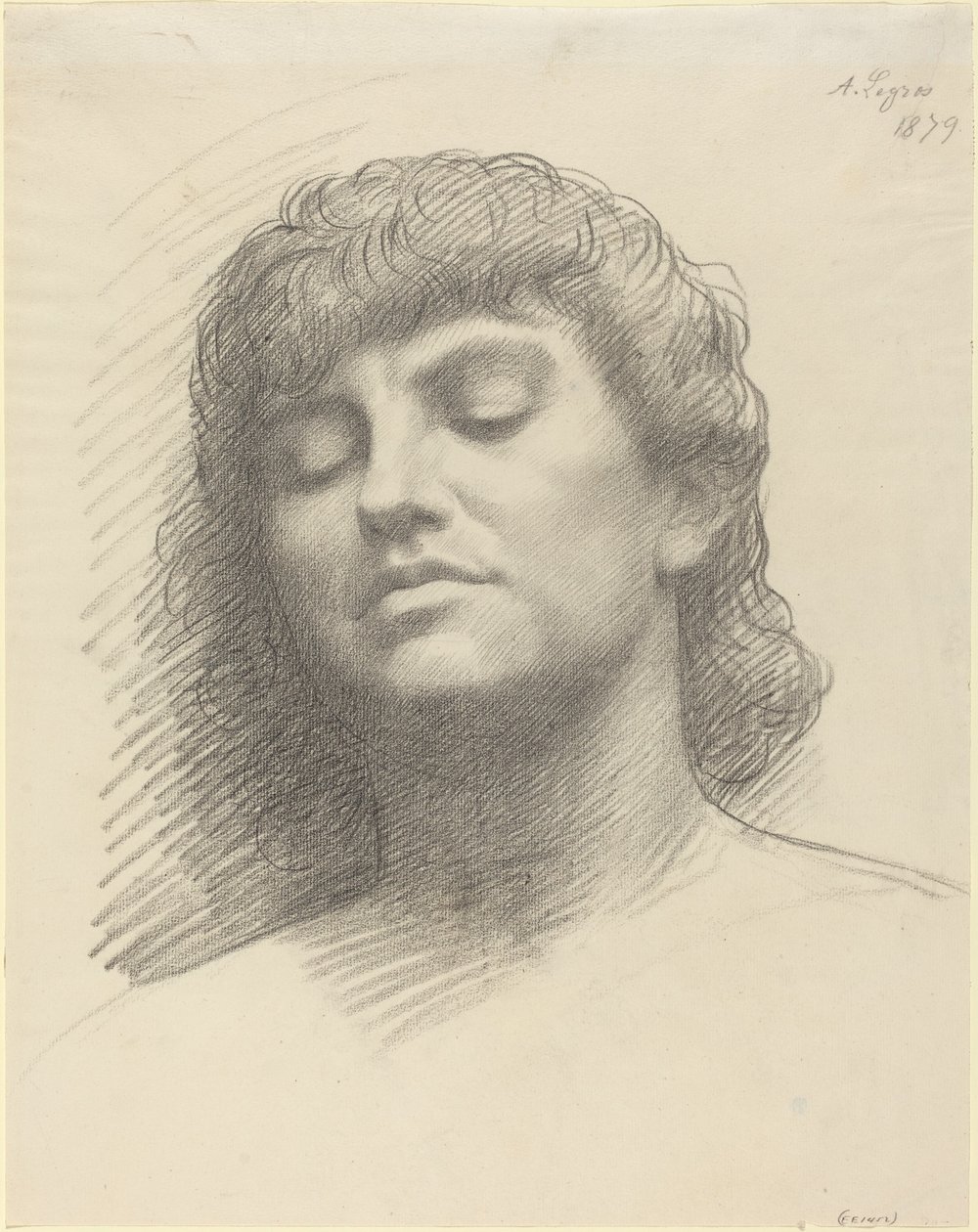Hlava od Alphonse Legros