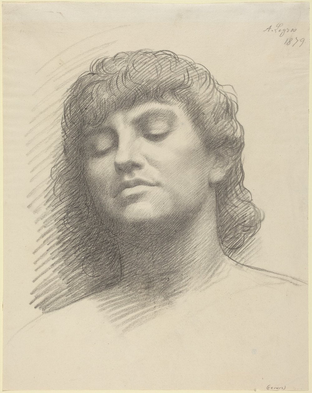 Hlava od Alphonse Legros