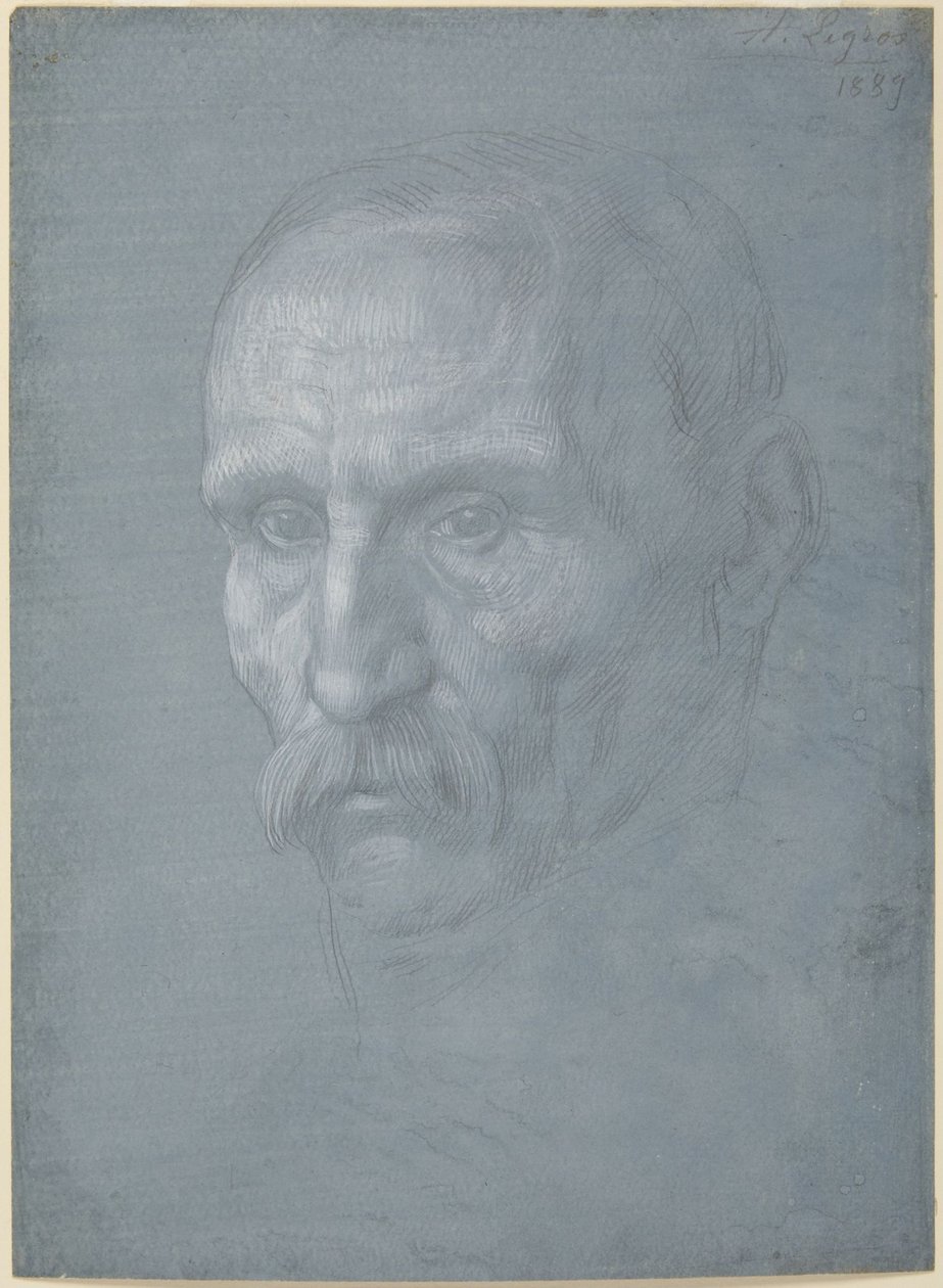 Hlava muže od Alphonse Legros