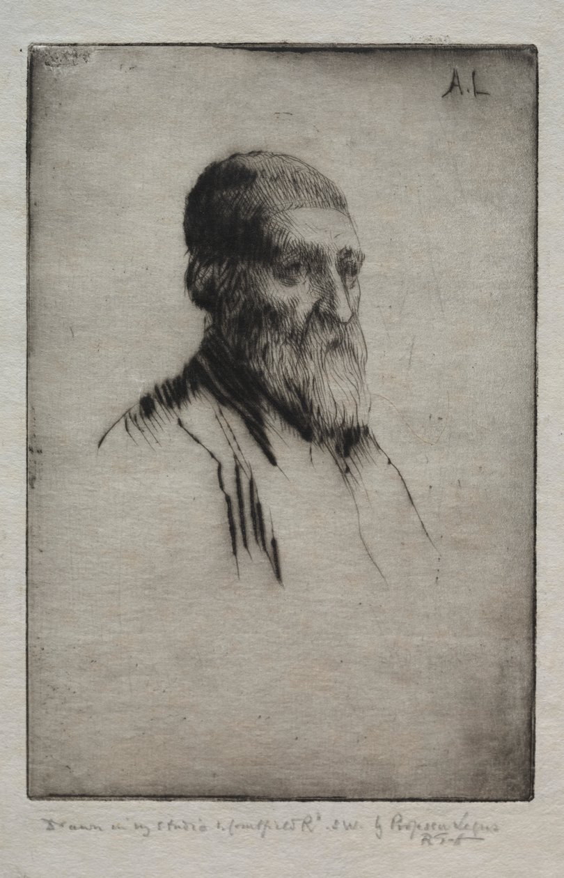 Hlava muže od Alphonse Legros