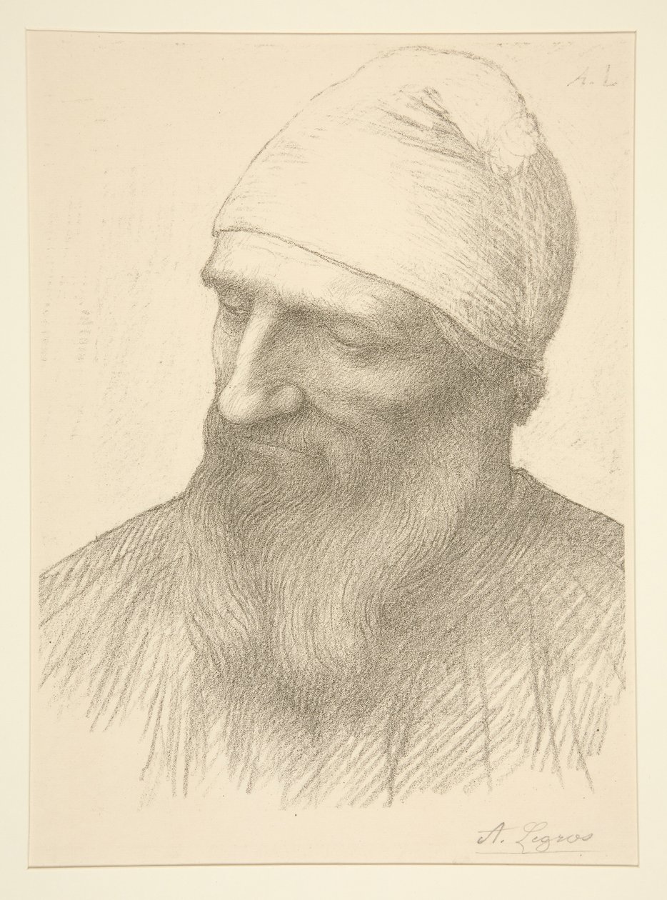 Hlava muže od Alphonse Legros