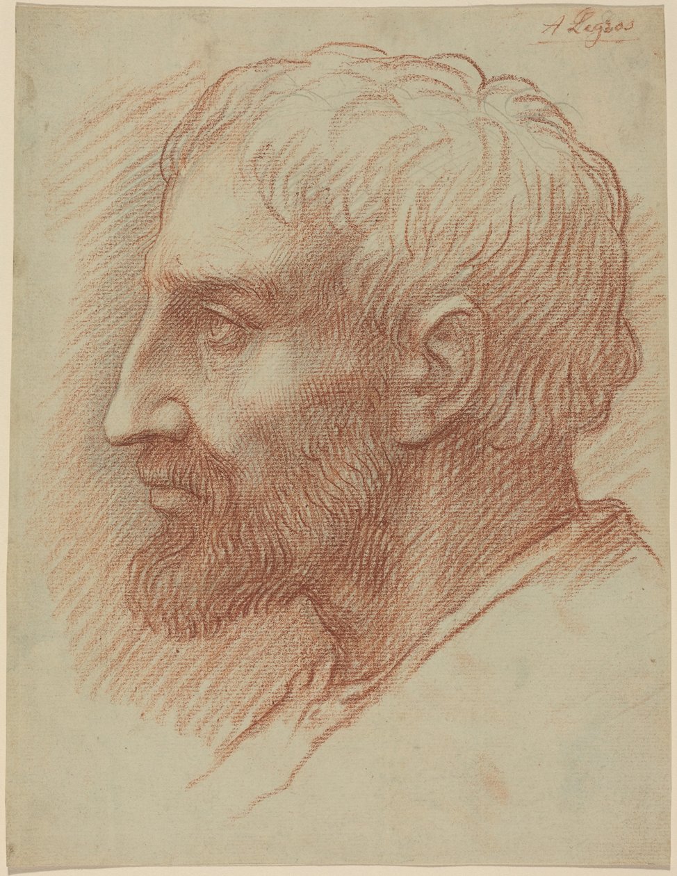Hlava muže od Alphonse Legros