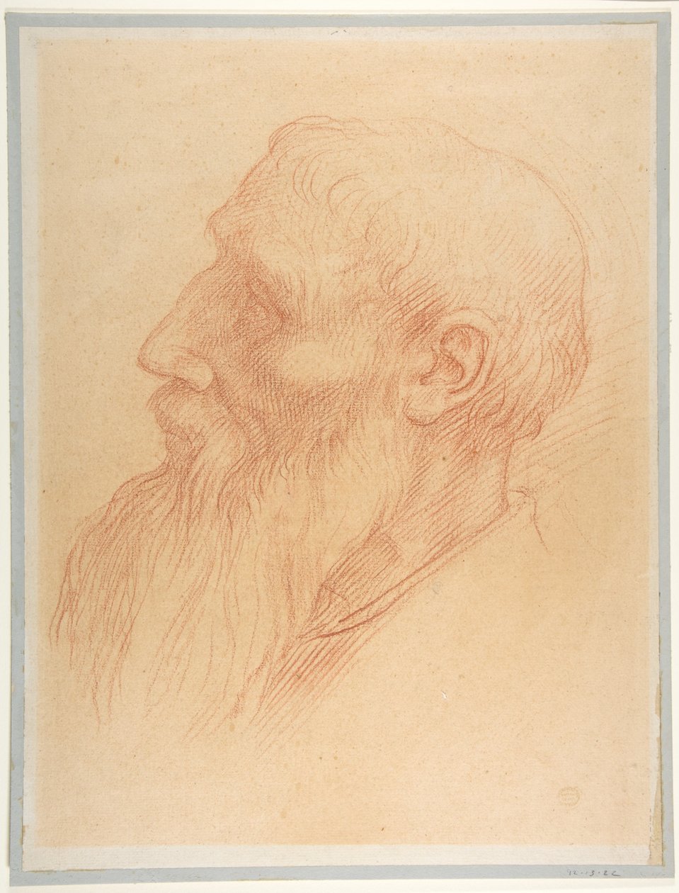 Hlava muže od Alphonse Legros