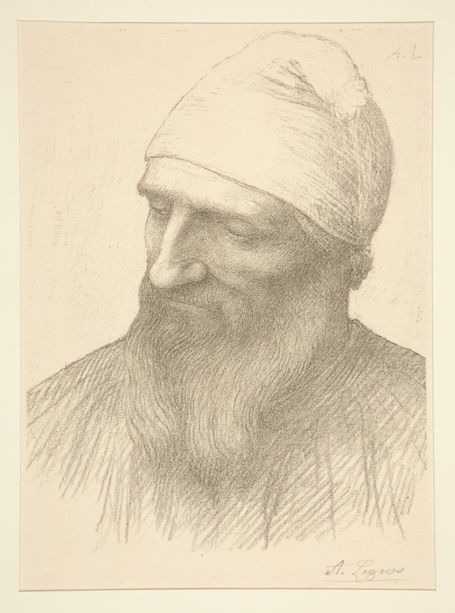 Hlava muže od Alphonse Legros