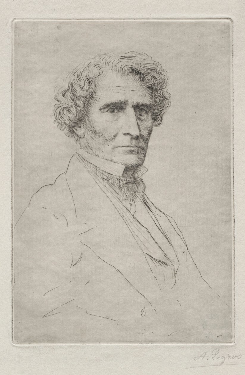 Hector Berlioz. od Alphonse Legros