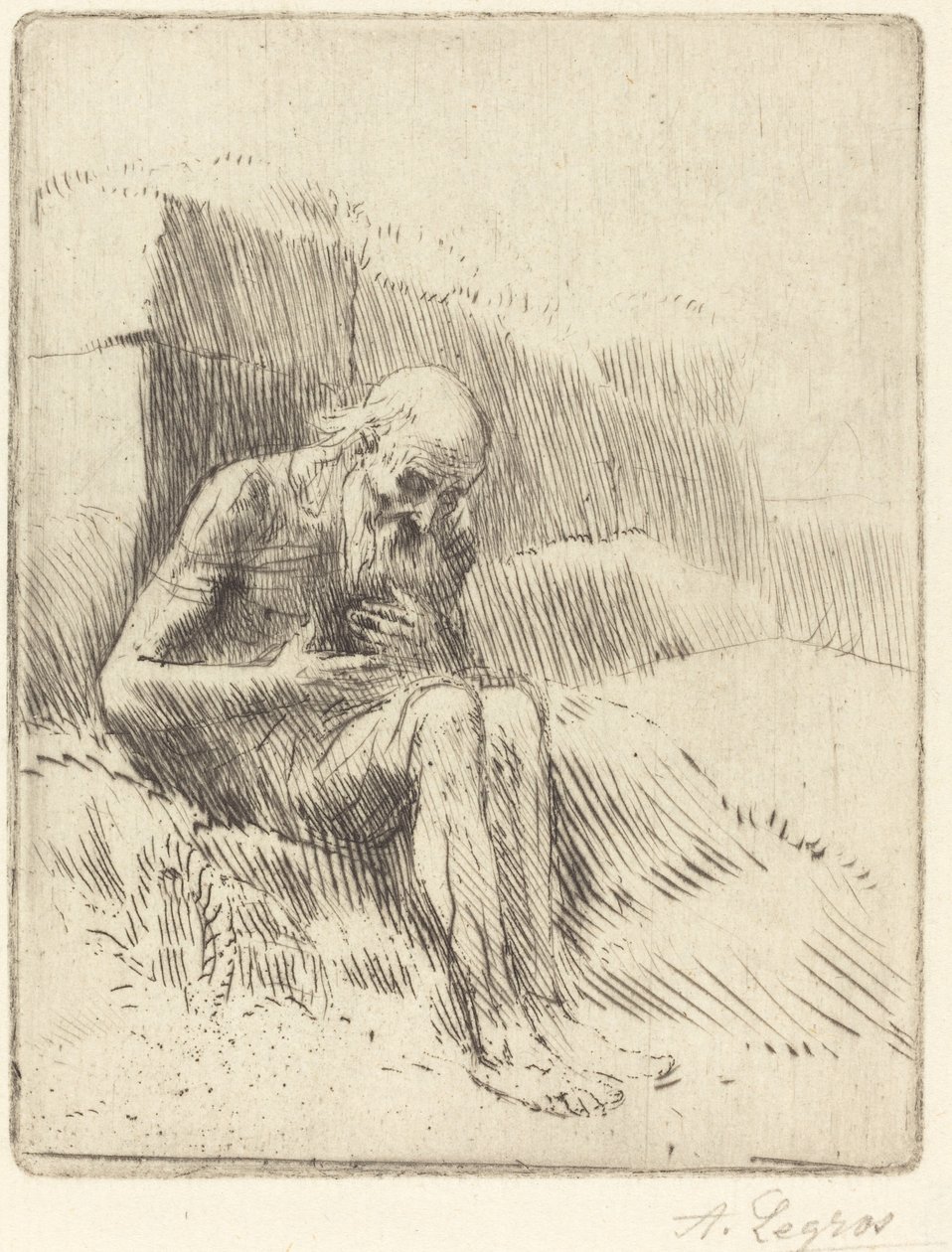 Práce, 2. deska. od Alphonse Legros