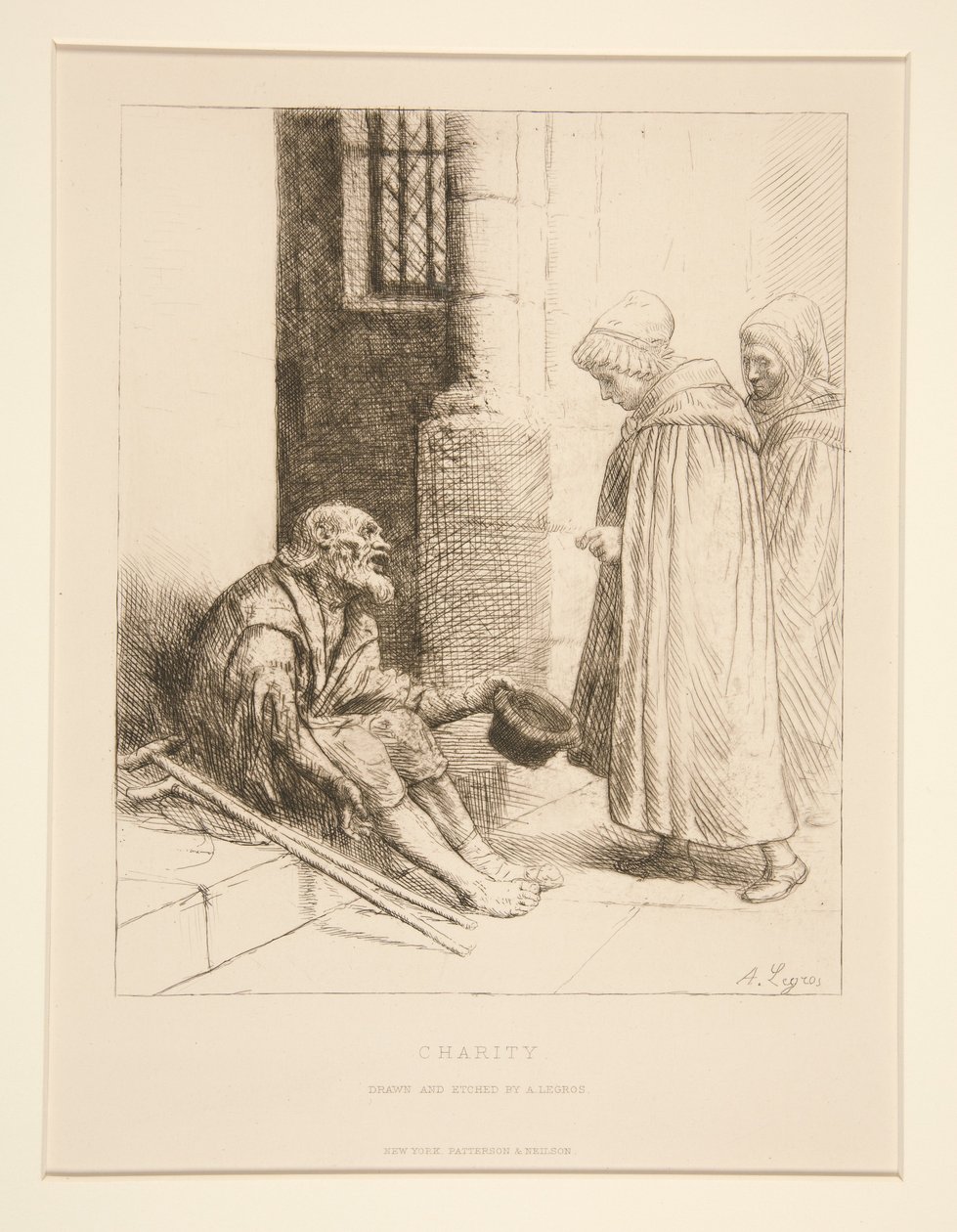 Dobročinnost od Alphonse Legros